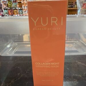 YURI KOREAN BEAUTY COLLAGEN NIGHT WRAPPING MASK 2.53 Fl Oz New Sealed